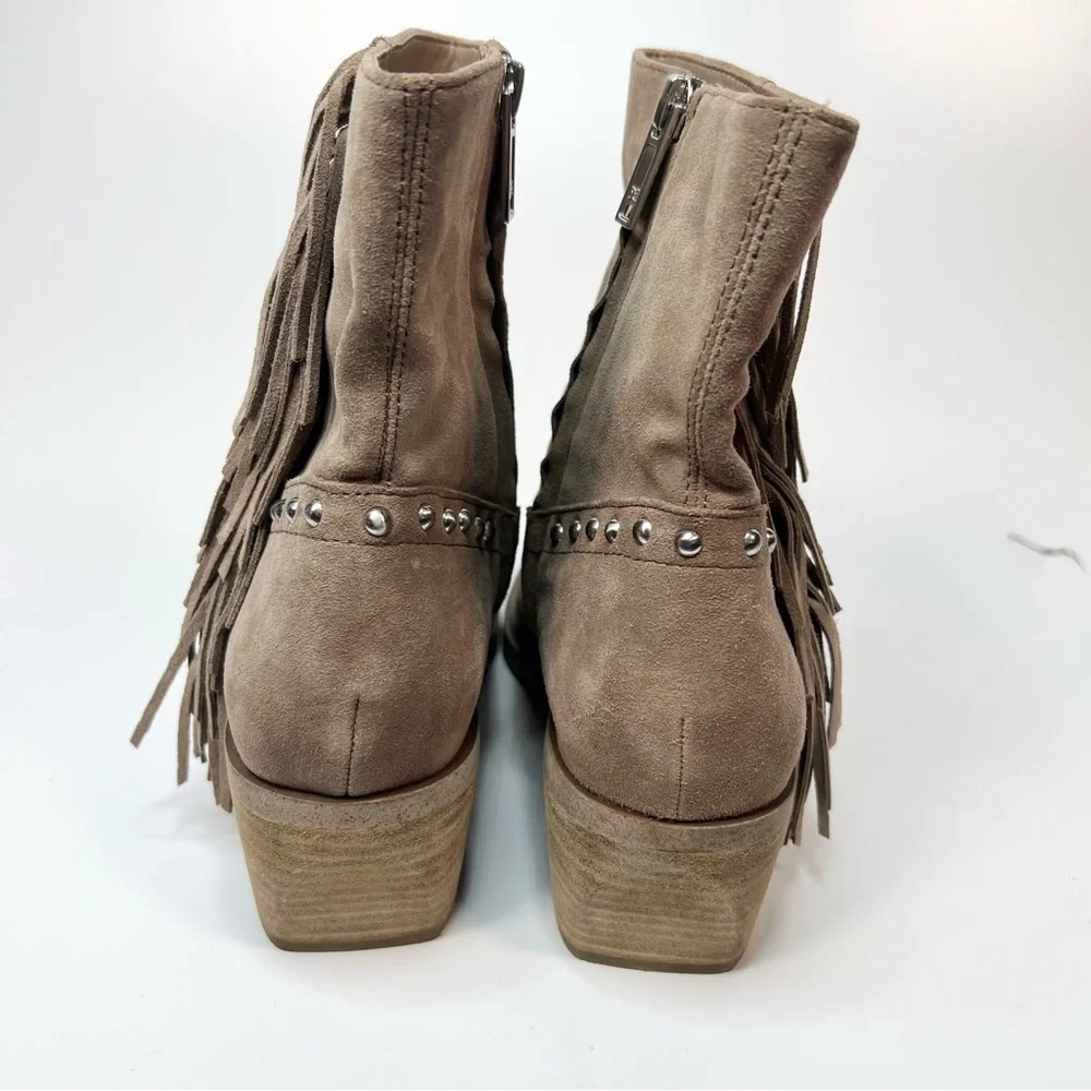 Sam Edelman Bernie Fringe Western Bootie-New